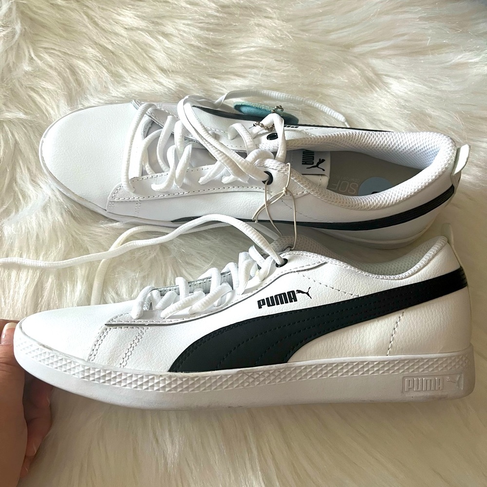 Puma white and black sneaker
